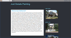 Desktop Screenshot of justdetailspainting.blogspot.com