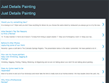 Tablet Screenshot of justdetailspainting.blogspot.com