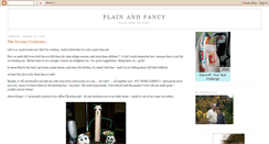 Desktop Screenshot of plainandfancypieces.blogspot.com