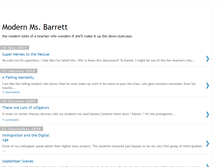 Tablet Screenshot of modernmsbarrett.blogspot.com
