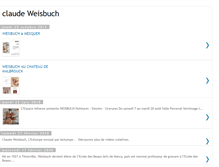 Tablet Screenshot of claudeweisbuch.blogspot.com