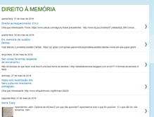 Tablet Screenshot of direitoamemoria.blogspot.com