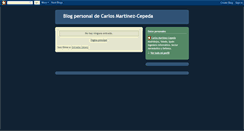 Desktop Screenshot of cmartinezcepeda.blogspot.com
