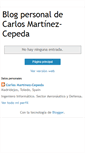 Mobile Screenshot of cmartinezcepeda.blogspot.com