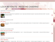 Tablet Screenshot of luciacozinha.blogspot.com