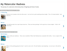 Tablet Screenshot of mywatercolormadness.blogspot.com