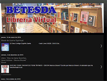 Tablet Screenshot of libreravirtualbetesda.blogspot.com