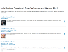 Tablet Screenshot of freesoftware-info.blogspot.com