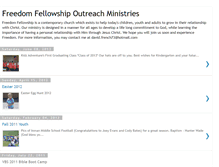 Tablet Screenshot of freedomfellowshipofparis.blogspot.com