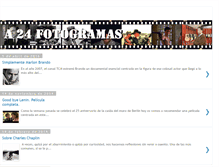 Tablet Screenshot of a24fotogramas.blogspot.com