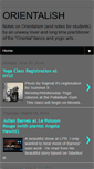 Mobile Screenshot of orientalish.blogspot.com