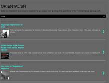 Tablet Screenshot of orientalish.blogspot.com