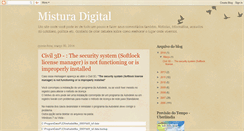 Desktop Screenshot of misturadigital.blogspot.com