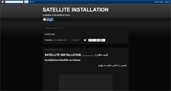 Desktop Screenshot of mehran-sattelitteinstallation.blogspot.com