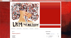 Desktop Screenshot of lkm696.blogspot.com