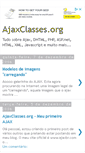 Mobile Screenshot of ajaxclasses.blogspot.com