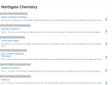 Tablet Screenshot of northgatechemistry.blogspot.com