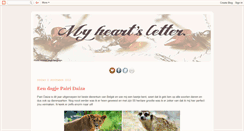 Desktop Screenshot of myheartsletter.blogspot.com