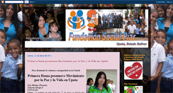 Desktop Screenshot of fundacionsocialpiar.blogspot.com