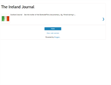 Tablet Screenshot of irishjournal.blogspot.com