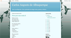 Desktop Screenshot of carlosaugustodealbuquerque.blogspot.com