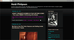 Desktop Screenshot of heidiphilipsen.blogspot.com