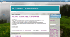 Desktop Screenshot of pediatracimino.blogspot.com
