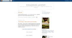 Desktop Screenshot of followingausten.blogspot.com