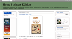 Desktop Screenshot of home-business-edition.blogspot.com