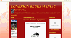 Desktop Screenshot of conexionbluesmaniac.blogspot.com