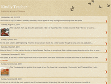 Tablet Screenshot of kindlyteacher.blogspot.com