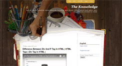 Desktop Screenshot of de-knowledge.blogspot.com