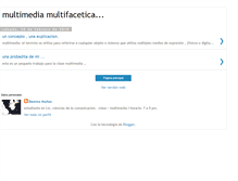 Tablet Screenshot of multimediamultifacetica.blogspot.com