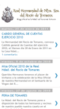 Mobile Screenshot of hermandaddelrociodetomares.blogspot.com