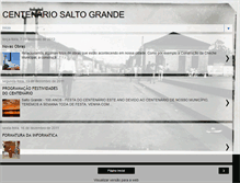 Tablet Screenshot of centenariosaltogrande.blogspot.com