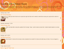 Tablet Screenshot of chileanflavor.blogspot.com