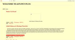 Desktop Screenshot of jjspetplus.blogspot.com