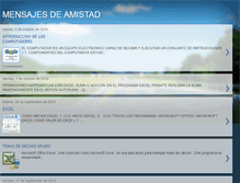 Tablet Screenshot of erika-mensajesdeamistad.blogspot.com