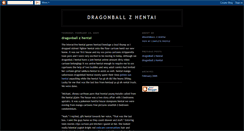 Desktop Screenshot of dragonball-z-hentai.blogspot.com