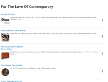Tablet Screenshot of fortheloveofcontemporary.blogspot.com