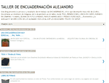 Tablet Screenshot of alexlibris-encuadernacion.blogspot.com