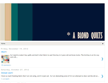 Tablet Screenshot of ablondquilts.blogspot.com