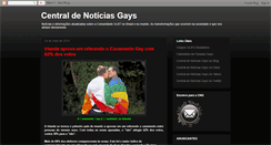 Desktop Screenshot of centraldenoticiasgays.blogspot.com