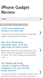 Mobile Screenshot of iphonegadgetreview.blogspot.com
