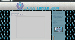 Desktop Screenshot of ladieslockerroom.blogspot.com