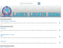 Tablet Screenshot of ladieslockerroom.blogspot.com