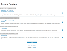Tablet Screenshot of jbensley.blogspot.com