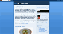 Desktop Screenshot of letskeepcooking.blogspot.com