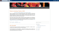 Desktop Screenshot of lineoflive.blogspot.com