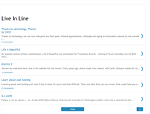 Tablet Screenshot of lineoflive.blogspot.com